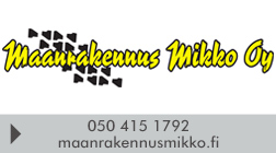 MAANRAKENNUS MIKKO OY logo